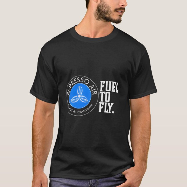 T-shirt Histoire de l'hélice bleue (Devant)