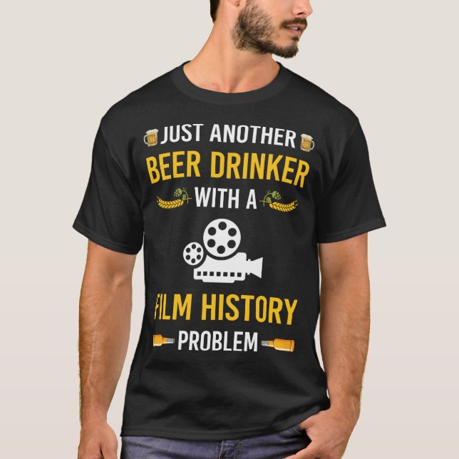 T-shirt Histoire des buveurs de bière (Devant)