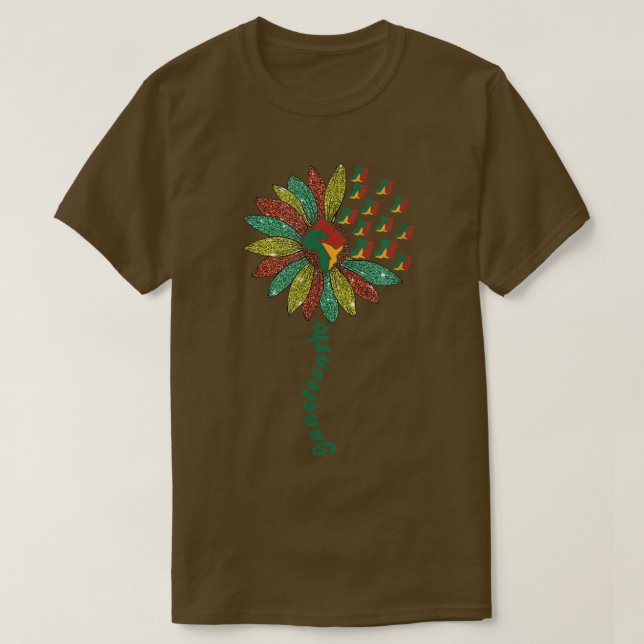 T-shirt Histoire des Noirs 1865 Juneteen (Design devant)