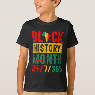 T-shirt Histoire des Noirs T Chemises Histoire des Noirs M