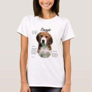 T-shirt Histoire du beagle ; Tout sur les Beagles