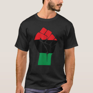 T-shirt Histoire du drapeau panafricain de libération des