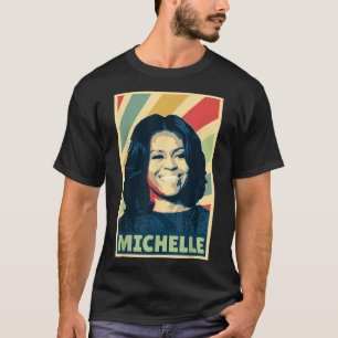 T-shirt Histoire Et Politique Boutique Michelle Obama Vint