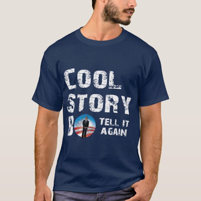 T-shirt Histoire fraîche BO - anti Obama 2012 (Devant)