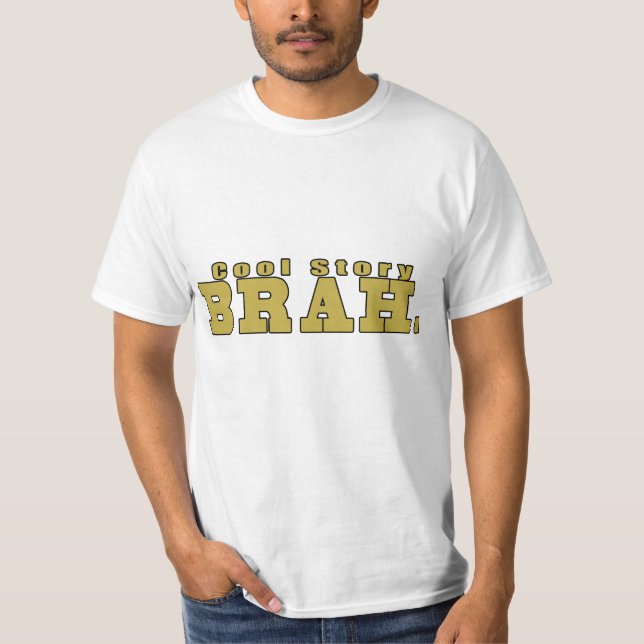 T-shirt Histoire fraîche BRAH. (Devant)