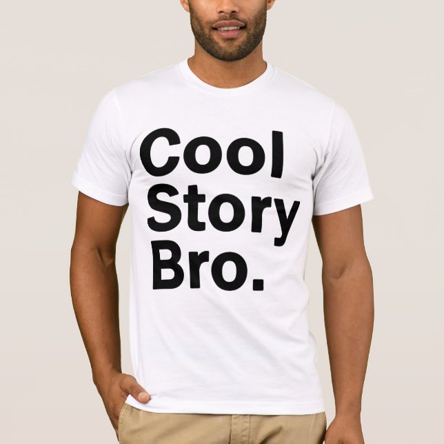 T-shirt Histoire fraîche Bro (Devant)