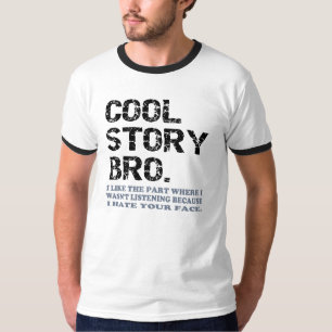 T-shirt Histoire fraîche Bro - une peu de chose