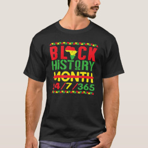 T-shirt Histoire noire 247365 Hommes Femmes Enfants Histoi