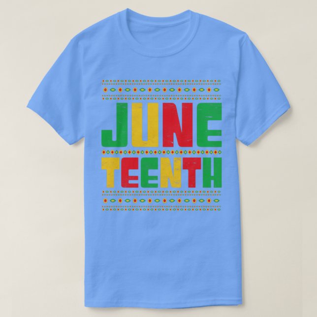 T-shirt Histoire noire États-Unis Liberté afro-américaine (Design devant)