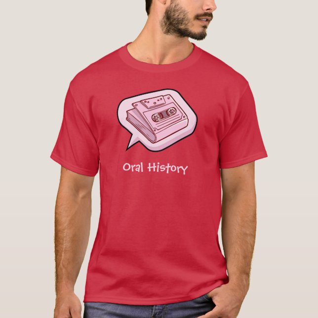 T-shirt Histoire orale (Devant)