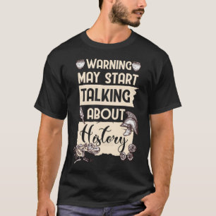 T-shirt Histoire Profession Drôle Historien