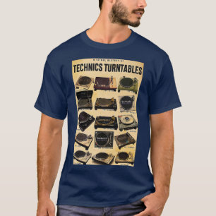 T-shirt Histoire Visuelle Des Tourne-disques Technologique