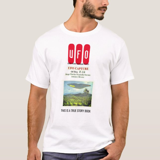 T-Shirt Histoire Vraie d'OVNI (Devant)