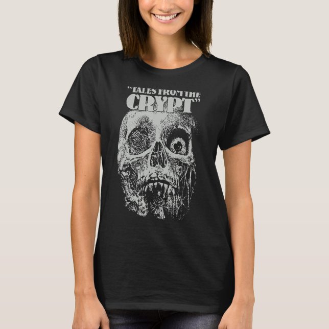 T-shirt Histoires De Crâne Crypte Classique (Devant)