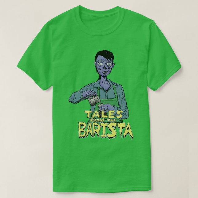 T-shirt Histoires De La Barista (Design devant)
