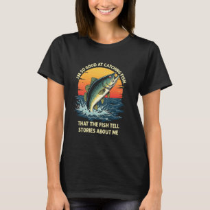 T-shirt Histoires drôles de pêche - Les poissons racontent