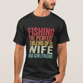 T-shirt Histoires drôles de pêche motivant la pêche