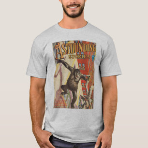 T-shirt Histoires étonnantes 1930 Magazine Pulp Gorillas