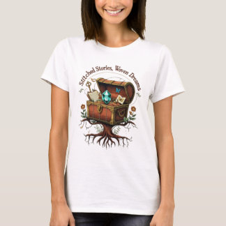T-shirt Histoires piquées, tissées avec magie