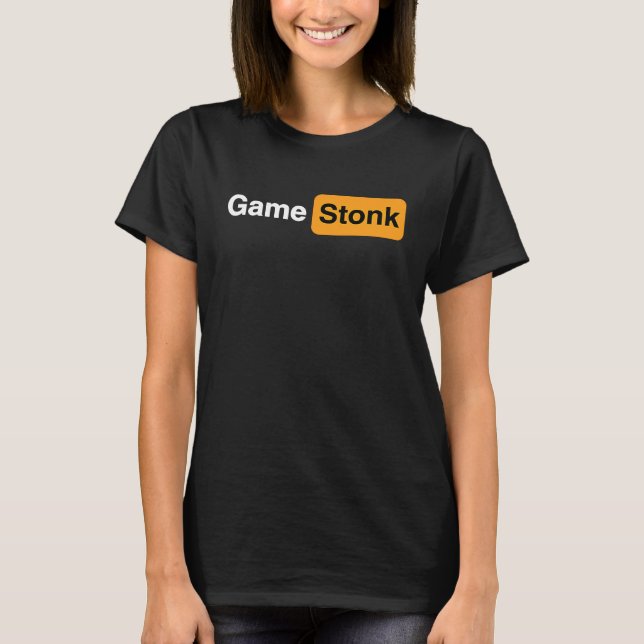 T-shirt Historical Game Stonk Wallstreetbets (Devant)