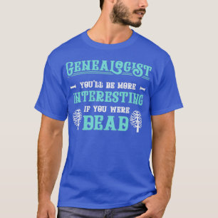 T-shirt Historien de la généalogie de l'arbre généalogique