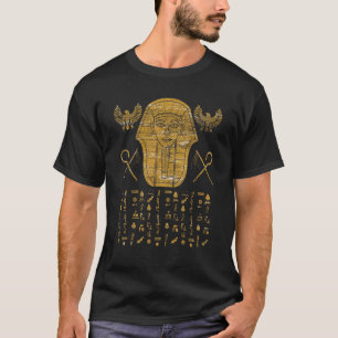 T-shirt Historien Hiéroglyphes Pharaoh Tut Ancien