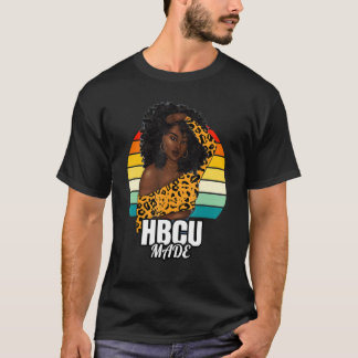 T-shirt Historiquement Black College University Student Hb