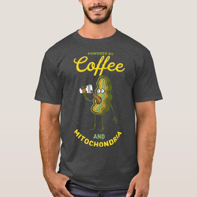 T-shirt Hitochondrie du café (Devant)