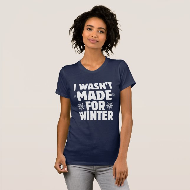 T-shirt hiver (Devant entier)