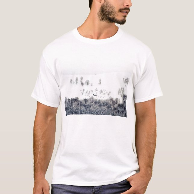 T-shirt Hiver à Paltinis - Roumanie (Devant)