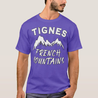 T-shirt Hiver À Tignes Française