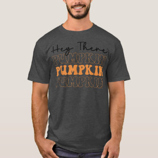 T-shirt Hiver Hey Là Citrouille Bonne saison Hiver Thanksg