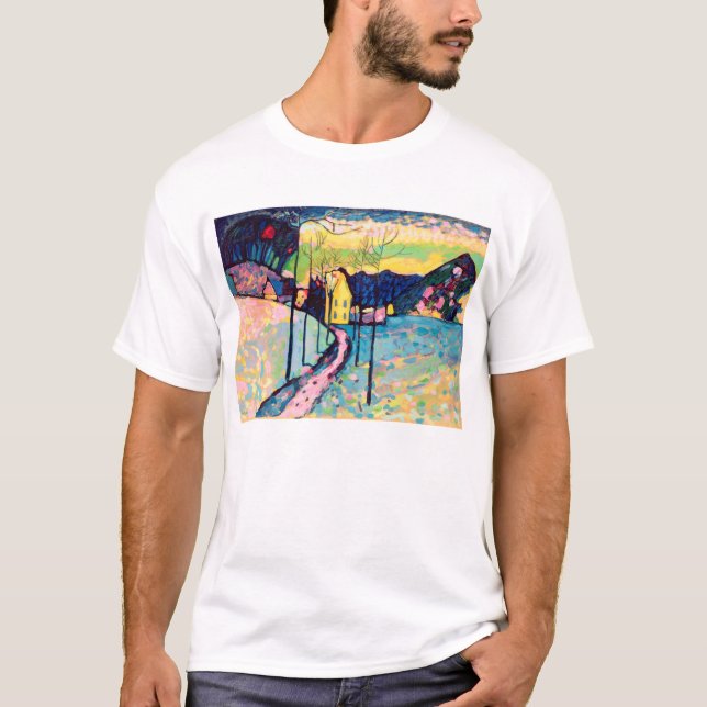T-shirt Hiver Landscape, 1909 (Devant)