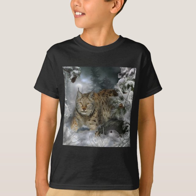 T-shirt Hiver Lynx (Devant)