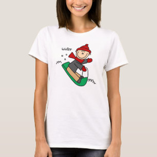 T-shirt Hiver Sledding
