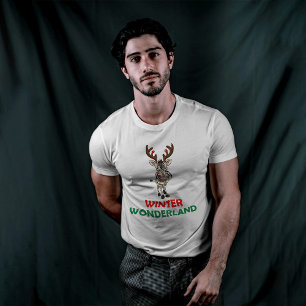 T-shirt Hivernal Cerf