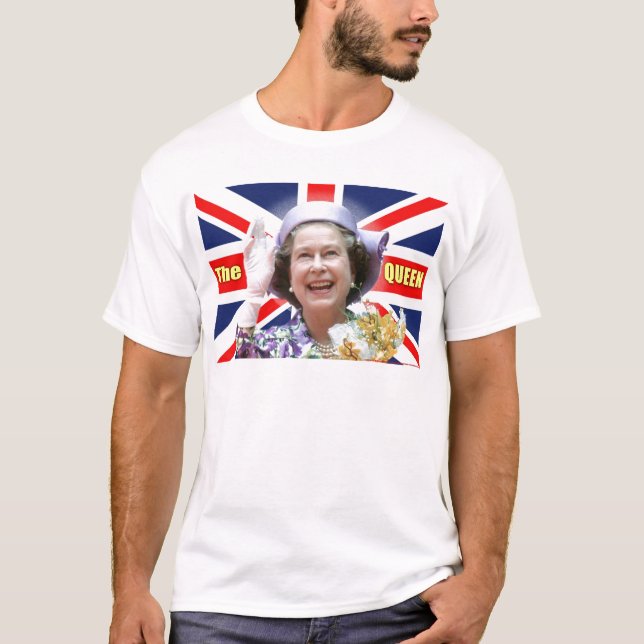 T-shirt HM Queen Elizabeth II (Devant)
