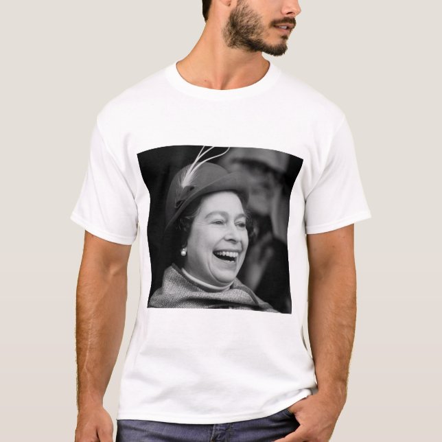 T-shirt HM Queen Elizabeth II Windsor 1972 Professional Ph (Devant)