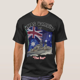 T-shirt HMAS Vampire "La chauve-souris"