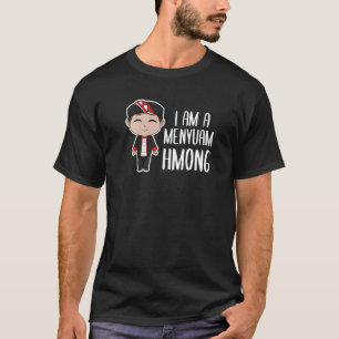 T-shirt Hmong Miao Fier Traditionnel Garçon Homme Hmoob Et