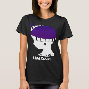 T-shirt Hmong Miao Hmoob Girl Femme Princesse Strong 5