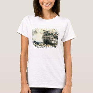 T-shirt HMS Agamemnon laying the original Atlantic Cable,