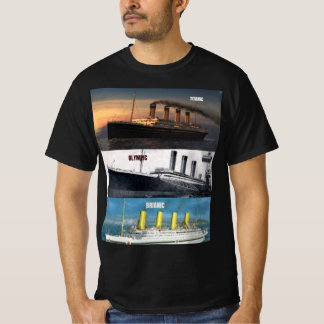 T-shirt hms titanic et ses navires jumeaux