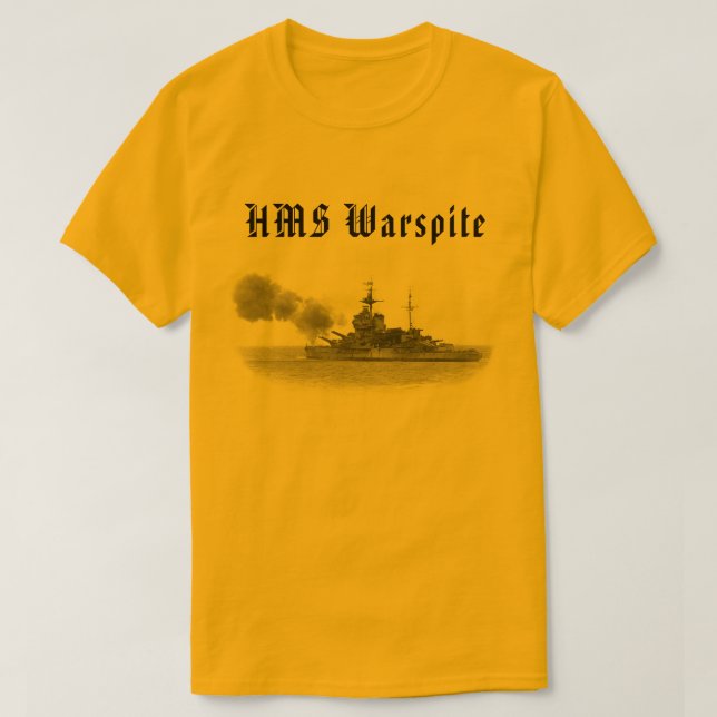 T-shirt HMS Wardépit 03 (Design devant)