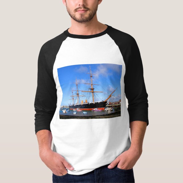 T-shirt HMS Warrior (Devant)