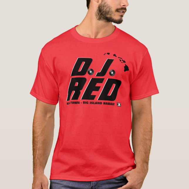 T-shirt Ho Brah..., D.J. RED Official Shirt (Devant)