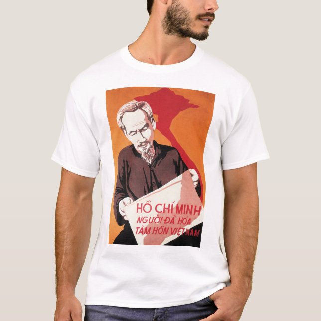 T-shirt Ho Chi Minh A Transformé L'Âme Vietnamienne ! Anci (Devant)