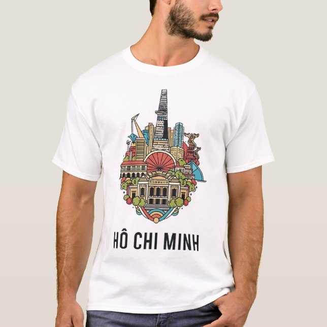 T-shirt Hô-Chi-Minh-Ville (Devant)