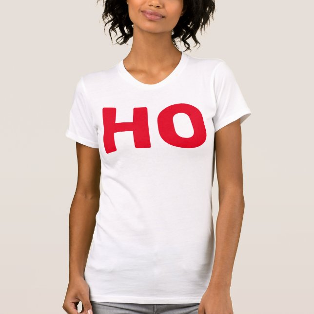 T-shirt HO Christmas Funny (Devant)