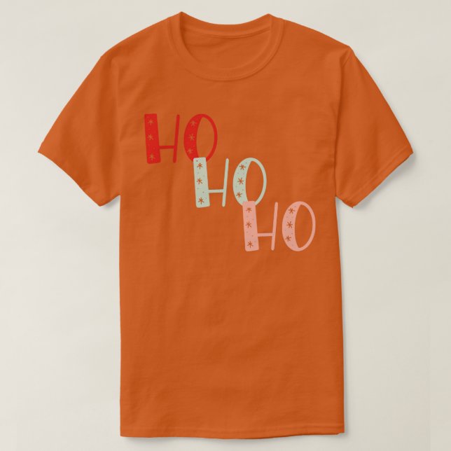 T-shirt Ho Ho Ho (Design devant)